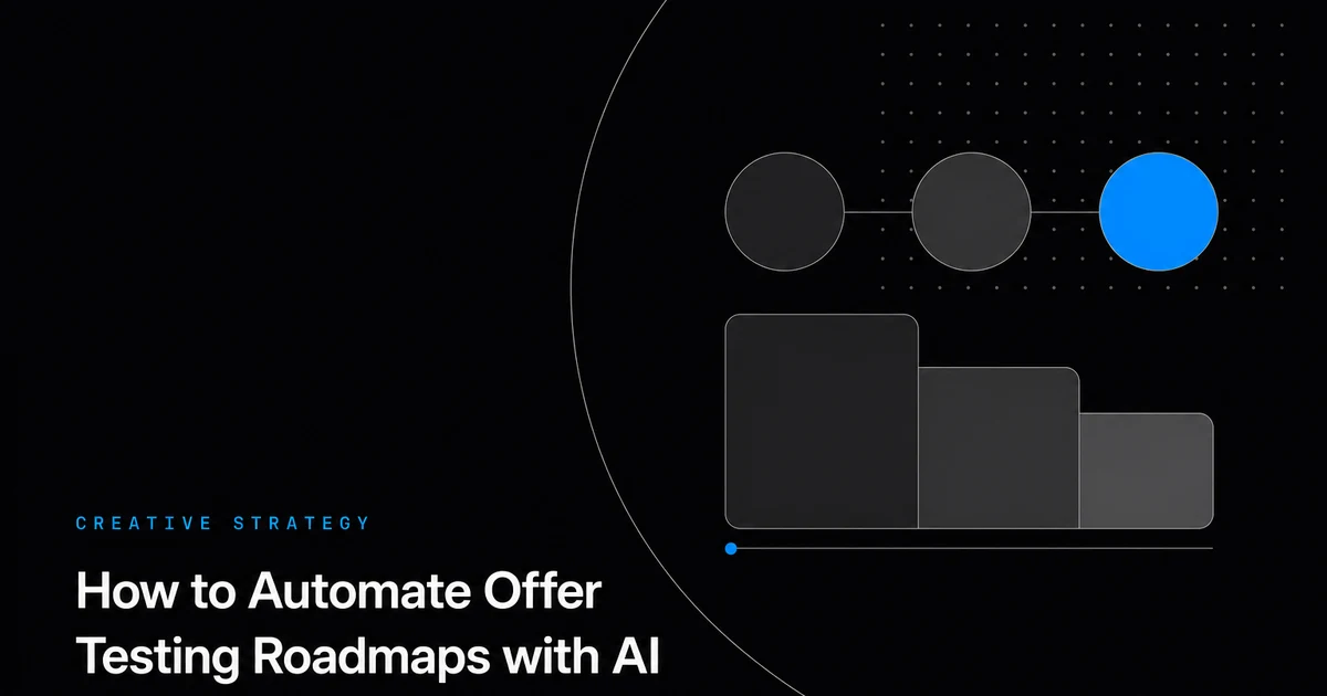 How to Automate Offer Testing Roadmaps with AI