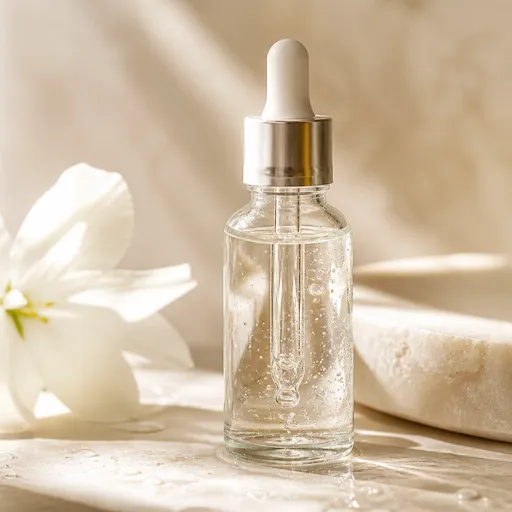 Skincare serum ad made by Atlas